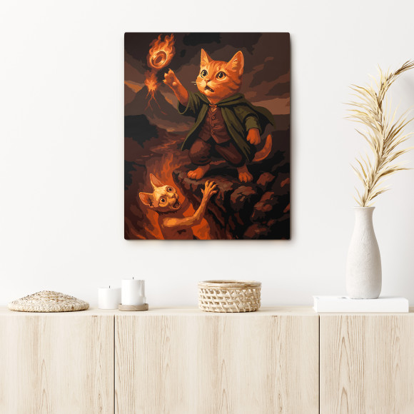  Картина за номерами «Фродокіт»: Фото - ORNER 