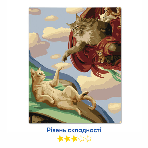  Картина по номерам «Которенессанс»: Фото - ORNER 