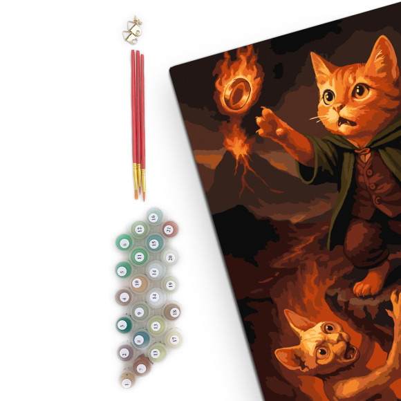  Картина за номерами «Фродокіт»: Фото - ORNER 