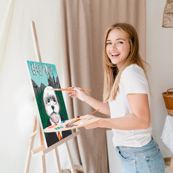  Painting by numbers ORNER x Tarik Klein 