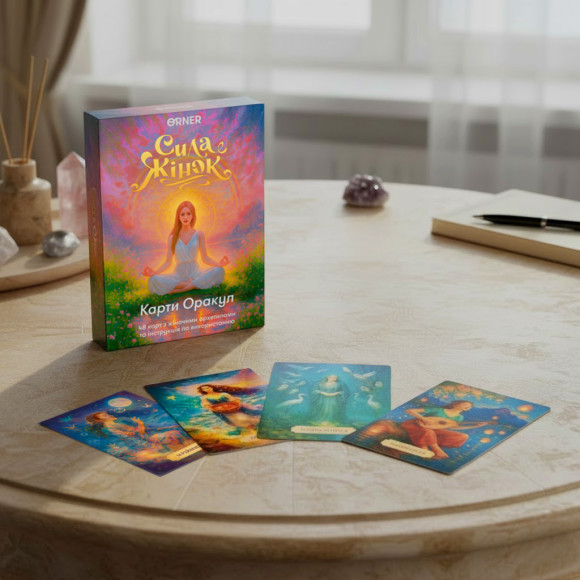  Карти Оракул «Сила жінок»: Фото - ORNER 