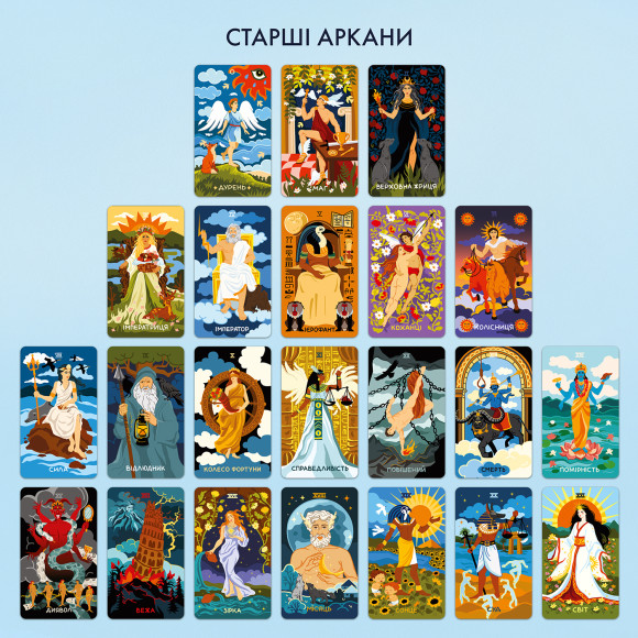  Карты Таро «Мифологическое Таро: Мировые Боги»: Фото - ORNER 