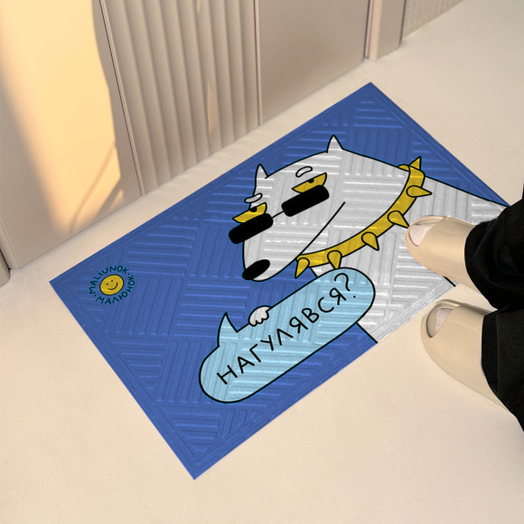  Ковер придверный ORNER x Maliunok «Нагулялся»: Фото - ORNER 