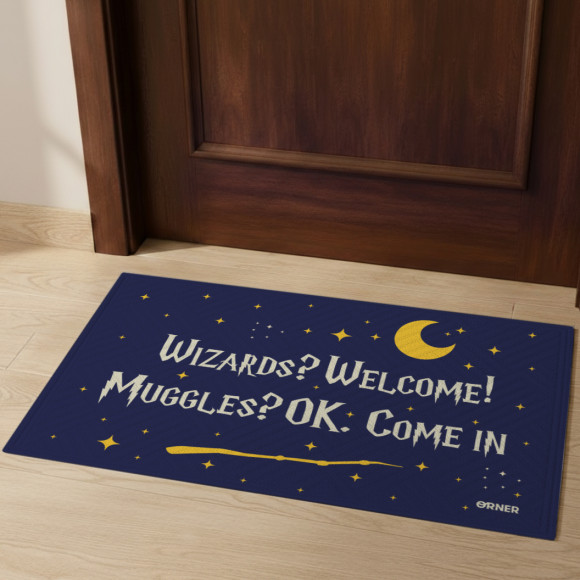  Ковер придверный «Wizards?Welcome!»: Фото - ORNER 