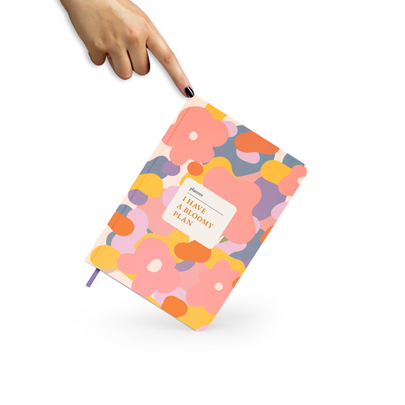  Мініпланер «I HAVE А BLOOMY PLAN mini» барвистий: Фото - ORNER 