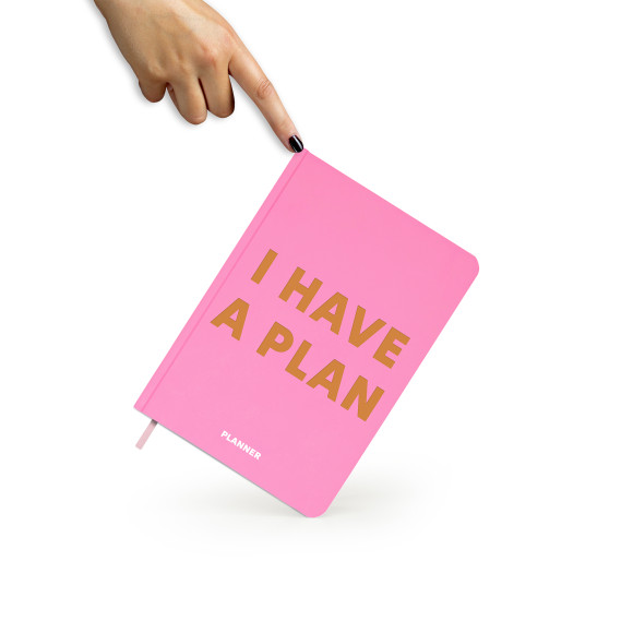  Мініпланер «I HAVE A PLAN mini» рожевий: Фото - ORNER 