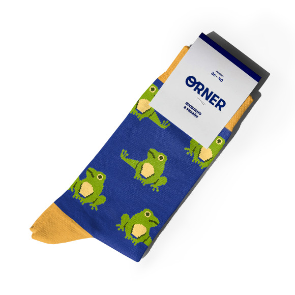  Набор носков «Капибара з друзьями»: Фото - ORNER 