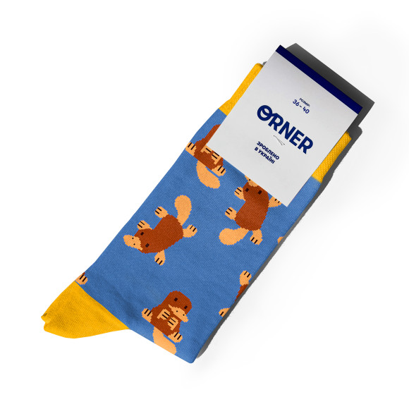  Набор носков «Капибара з друзьями»: Фото - ORNER 