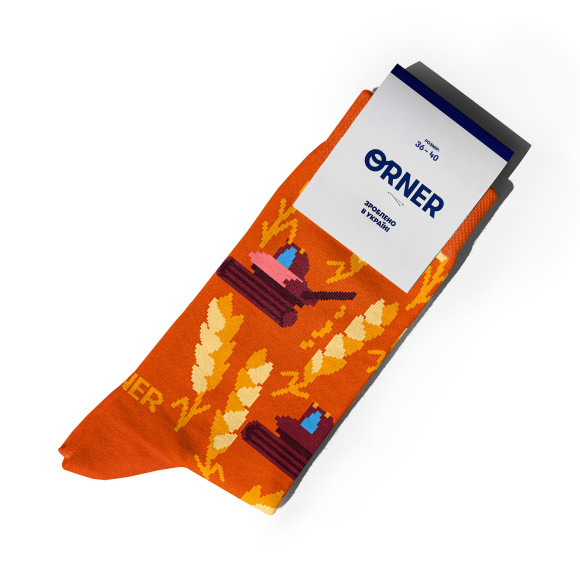  Набор носков «Украинские поля»: Фото - ORNER 