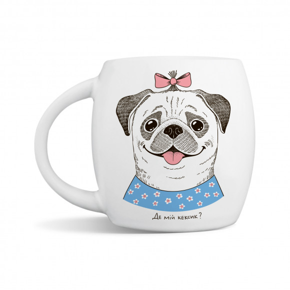  Pugs family Mug sets: Photo - ORNER 