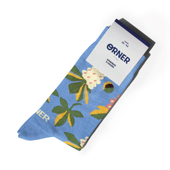  Шкарпетки «Весняний Київ» 1 пара: Фото - ORNER 