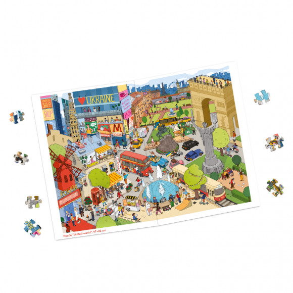  Jigsaw puzzle ORNER  United World 500 elements: Photo - ORNER 