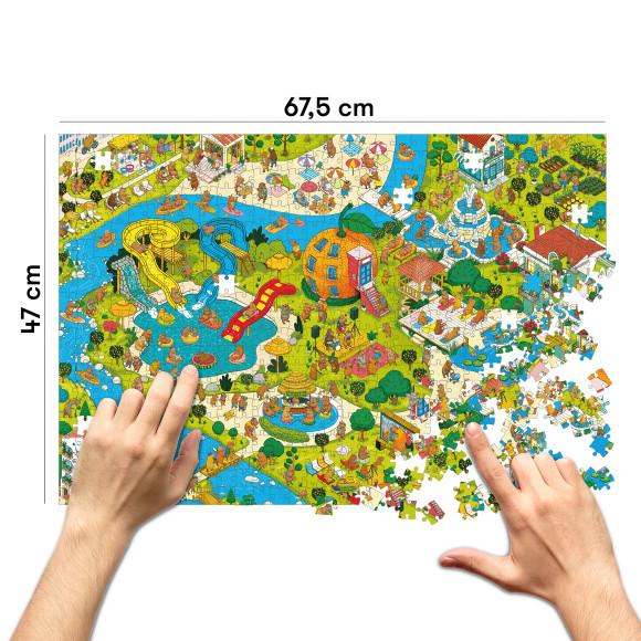  Пазл «Капибарогород» 1000 элементов: Фото - ORNER 