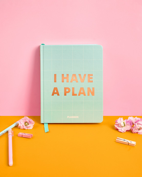  Планер «I HAVE A PLAN» бирюзовый: Фото - ORNER 