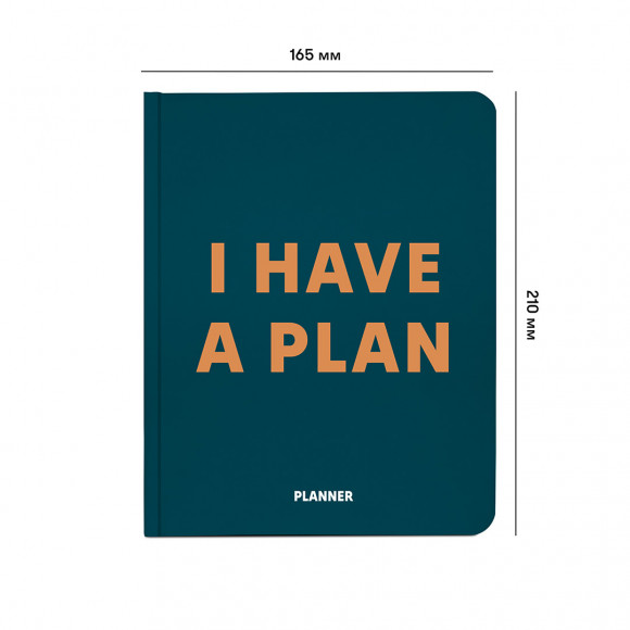  Планер «I HAVE A PLAN» зелений: Фото - ORNER 