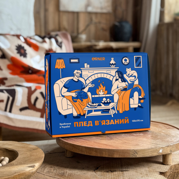  Плед «WORLD»: Фото - ORNER 