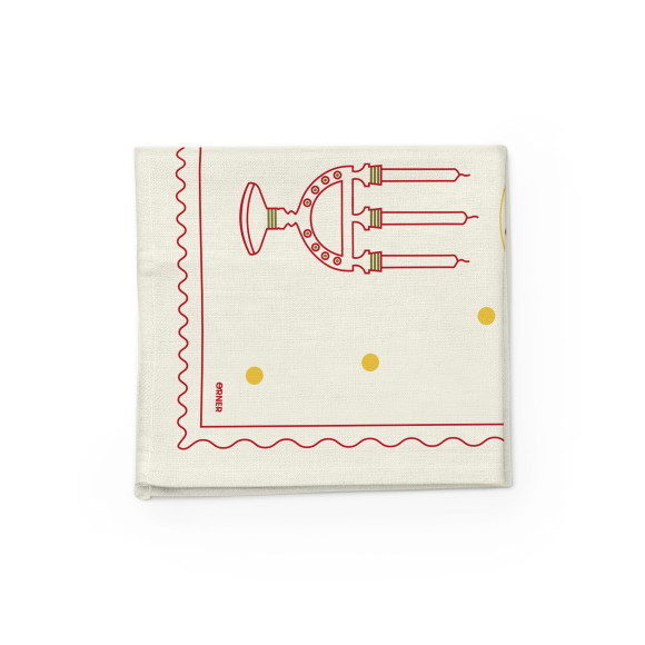  Рушник «Великодні миті» світло-червоний 40х70: Фото - ORNER 