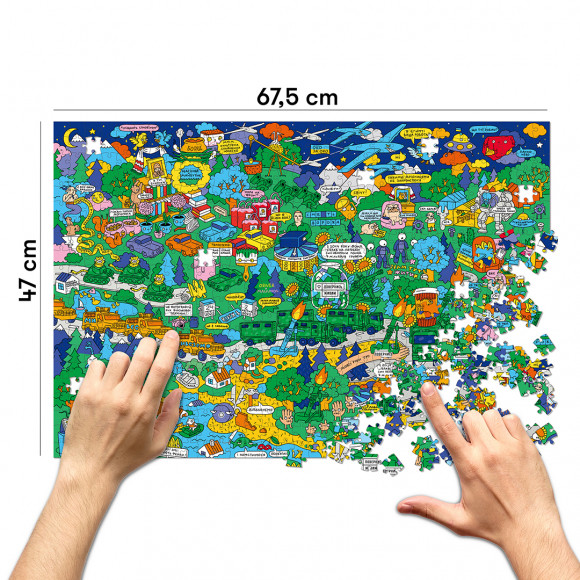  Благотворительный пазл ORNER х Вернись Живым «Как украинцы ВСУ помогали‎» на 1000 элементов: Фото - ORNER 