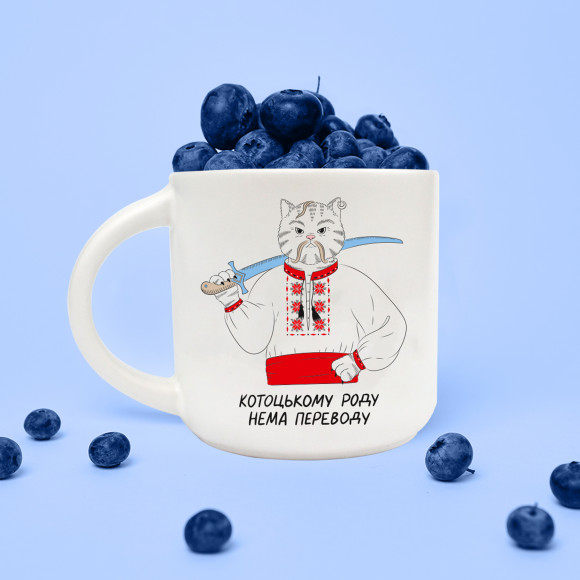  Чашка «Кот-козак»: Фото - ORNER 