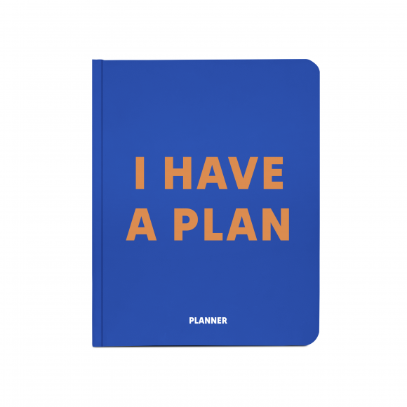  Планер «I HAVE A PLAN» синий: Фото - ORNER 