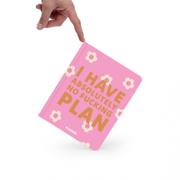 Планер «I HAVE ABSOLUTELY NO PLAN» розовый: Фото - ORNER 