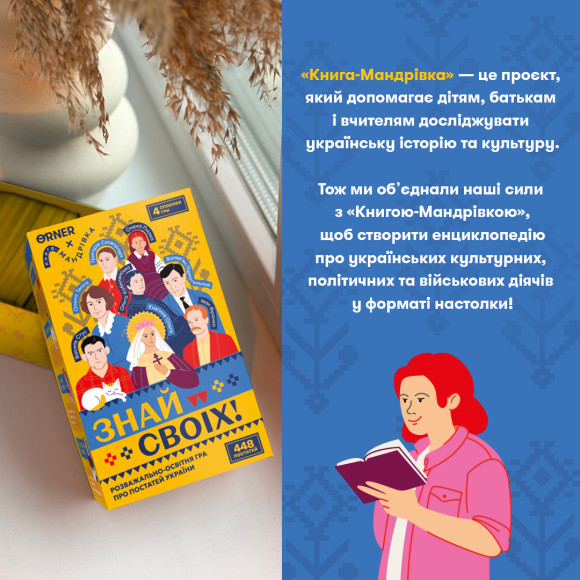  Розмовна гра «Знай своїх»: Фото - ORNER 