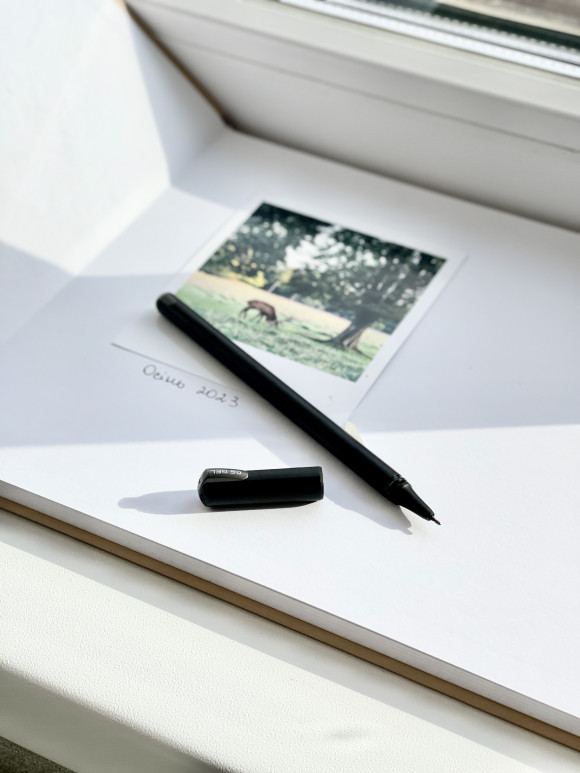  Ручка гелевая черная: Фото - ORNER 