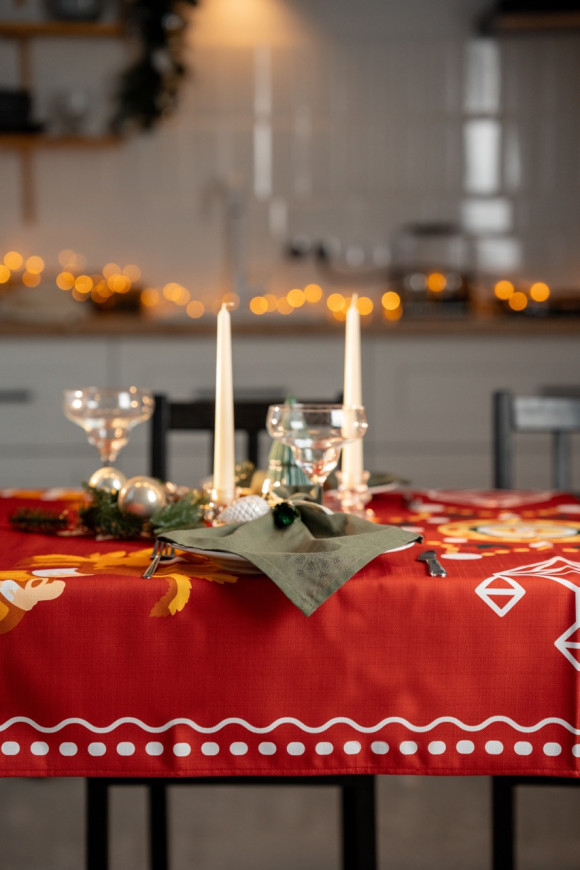  Скатертина «Дідух Різдва» 130*170: Фото - ORNER 