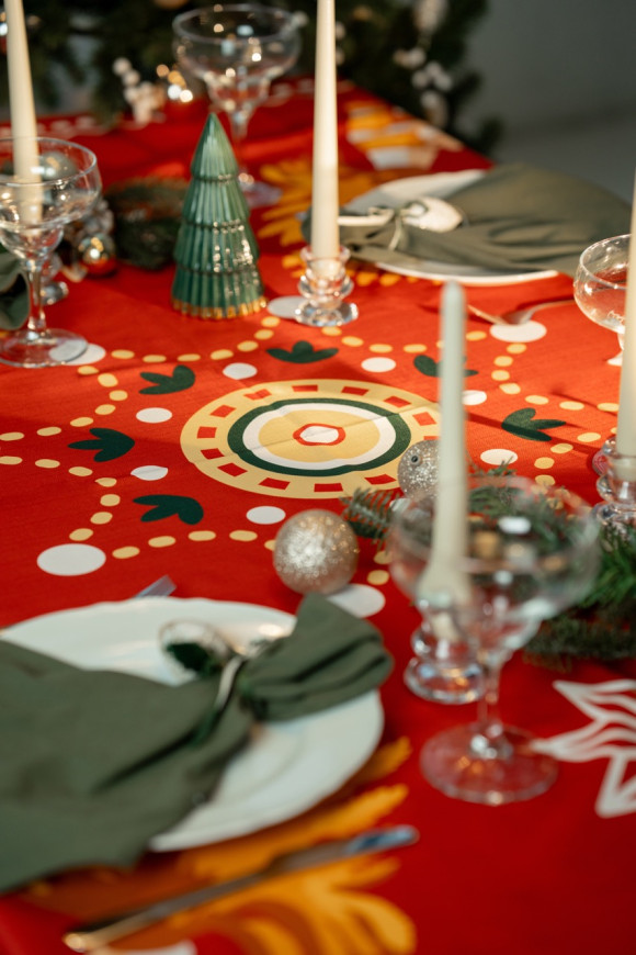  Скатертина «Дідух Різдва» 130*170: Фото - ORNER 