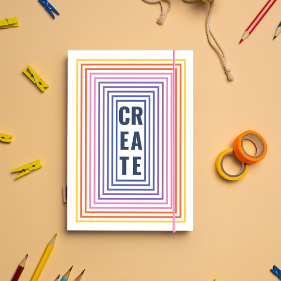  Скетчбук «Create» кольоровий: Фото - ORNER 