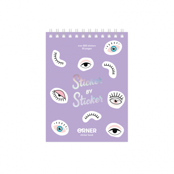  Sticker book фиолетовый: Фото - ORNER 