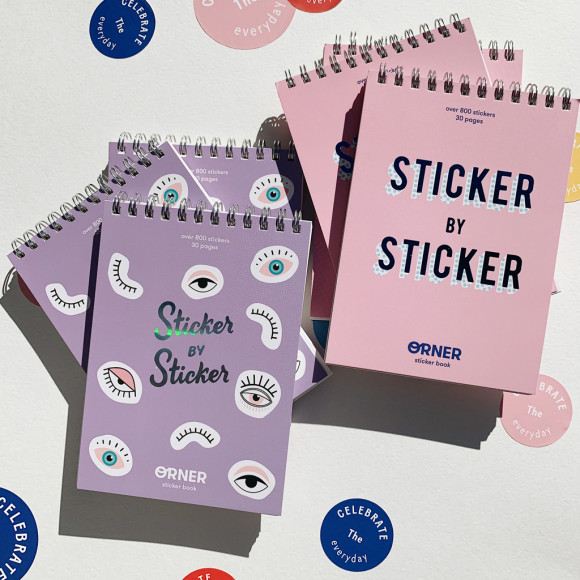  Sticker book фиолетовый: Фото - ORNER 