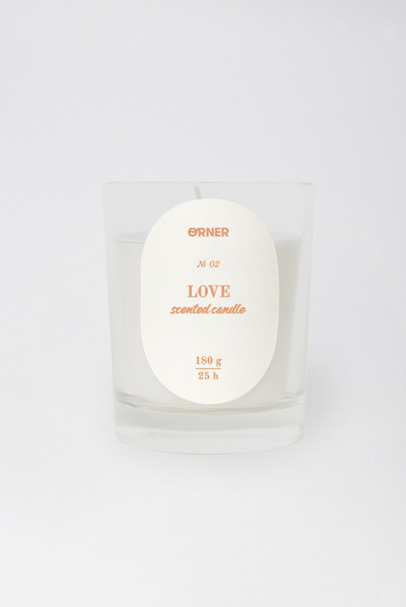  LOVE Candle: Photo - ORNER 
