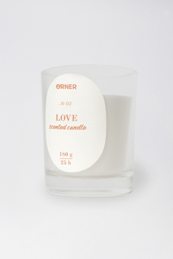 Свічка «LOVE»: Фото - ORNER 