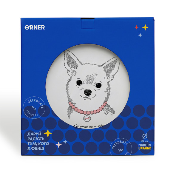  Plate  Chihuahua-girl: Photo - ORNER 