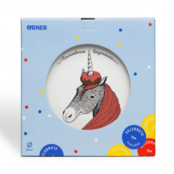  Unicorn Plate: Photo - ORNER 