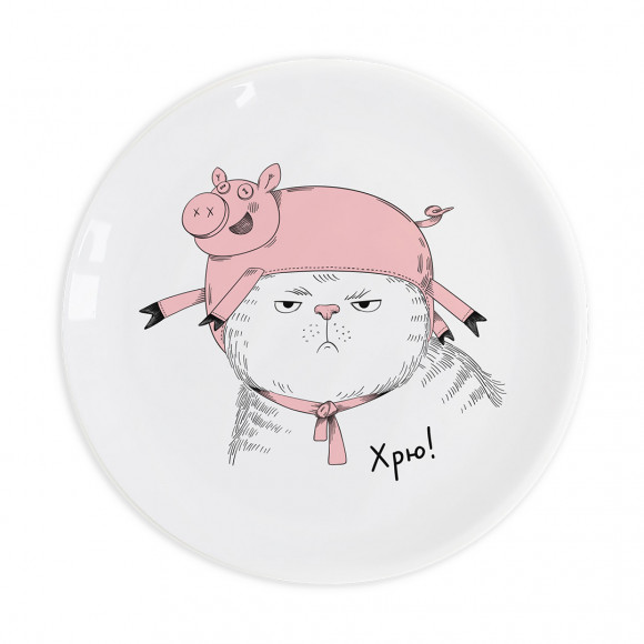  Plate and mug Pig: Photo - ORNER 