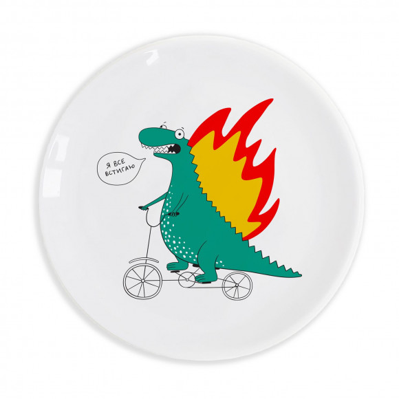  Plate and cup Rex - I have time for everything: Photo - ORNER 