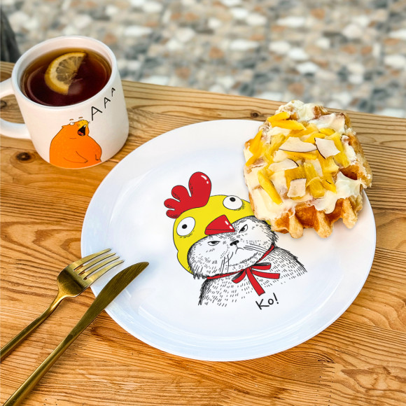  Тарелка «КО!»: Фото - ORNER 