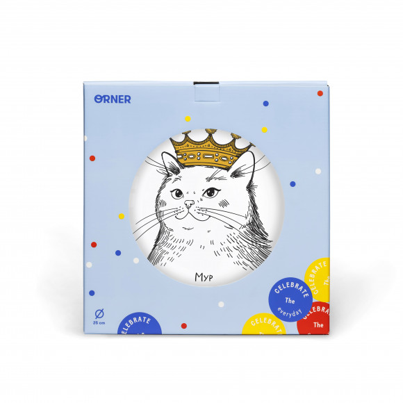  Royal Kitty plate: Photo - ORNER 