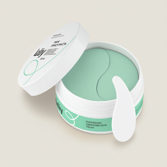  Toning hydrogel eye patches ORNER x Leliy  
