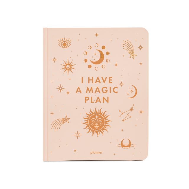 Planner I HAVE A MAGIC  PLAN beige