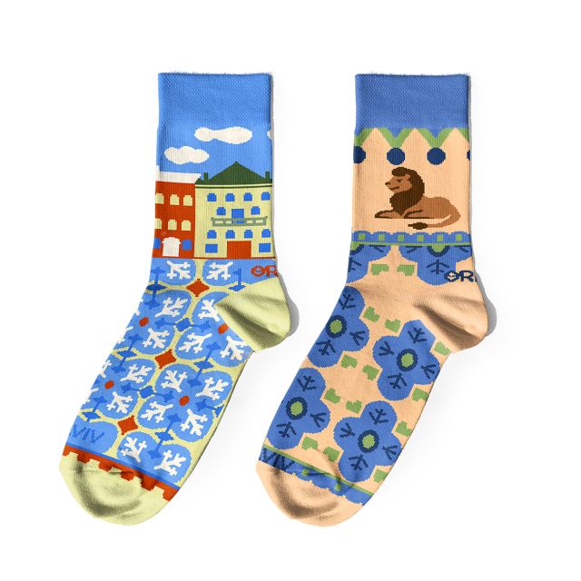 Носки «Львовская архитектура» 1 пара