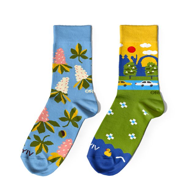 Socks "Spring Kyiv"