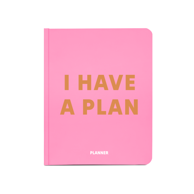 Планер «I HAVE A PLAN» розовый