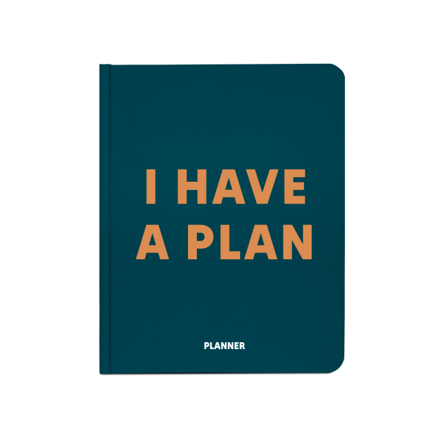 Планер «I HAVE A PLAN» зеленый