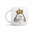 Чашка «Кот в короне» 