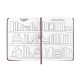  Щоденник читацький «Just read» бордовий: Фото - ORNER 