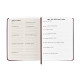  Щоденник читацький «Just read» бордовий: Фото - ORNER 