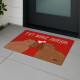  Килим придверний «Тут живе любов, капібари»: Фото - ORNER 